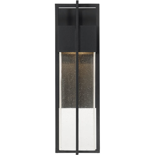 Kingler LED 20 inch Powder Coated Black Outdoor Wall Sconce